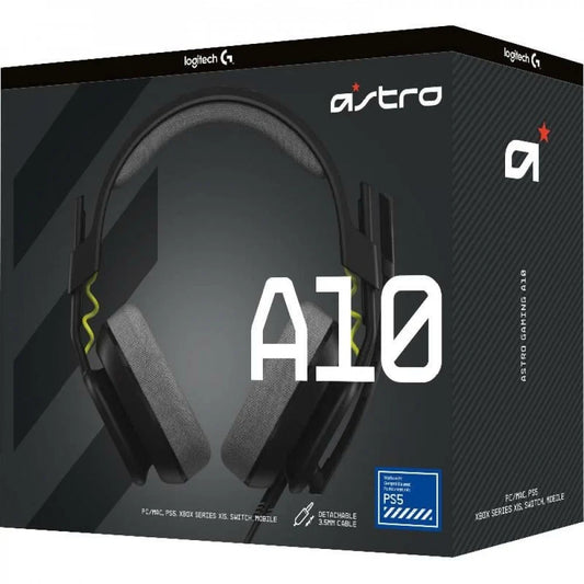 ASTRO A10 Gen 2 Gaming Wired Headset Black- PS5